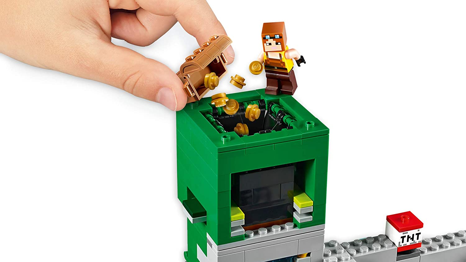 LEGO Minecraft The Creeper Mine 21155