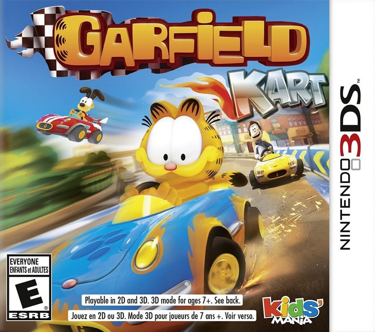 Garfield Kart 3DS - Video Game - Used - CaveGamers