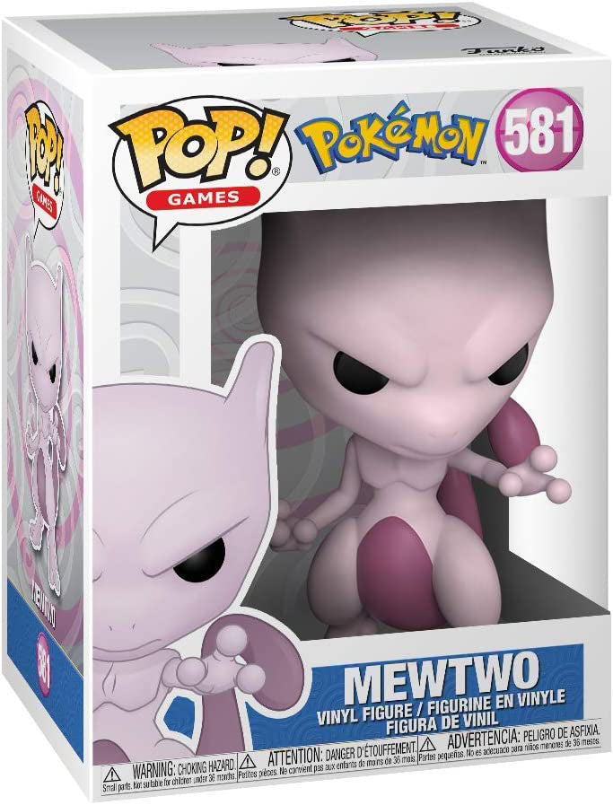 Funko Pop! Pokemon Mewtwo Vinyl Figure - Toys - New - CaveGamers - Image 2