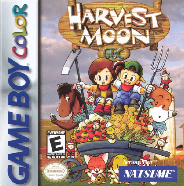 Harvest Moon Game Boy Color - Video Game - Used - CaveGamers