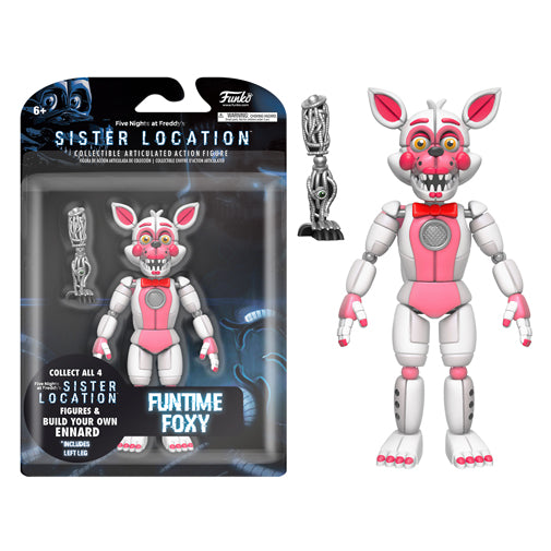 Funtime Foxy - Five Nights at Freddy's Sister Location 5" Action Figure Action Figures - Toys - New - CaveGamers