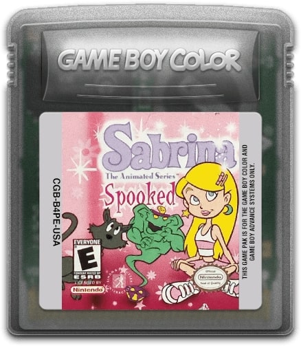 Sabrina The Animated Series: Spooked Game Boy Color - Video Game - Used - CaveGamers - Image 3