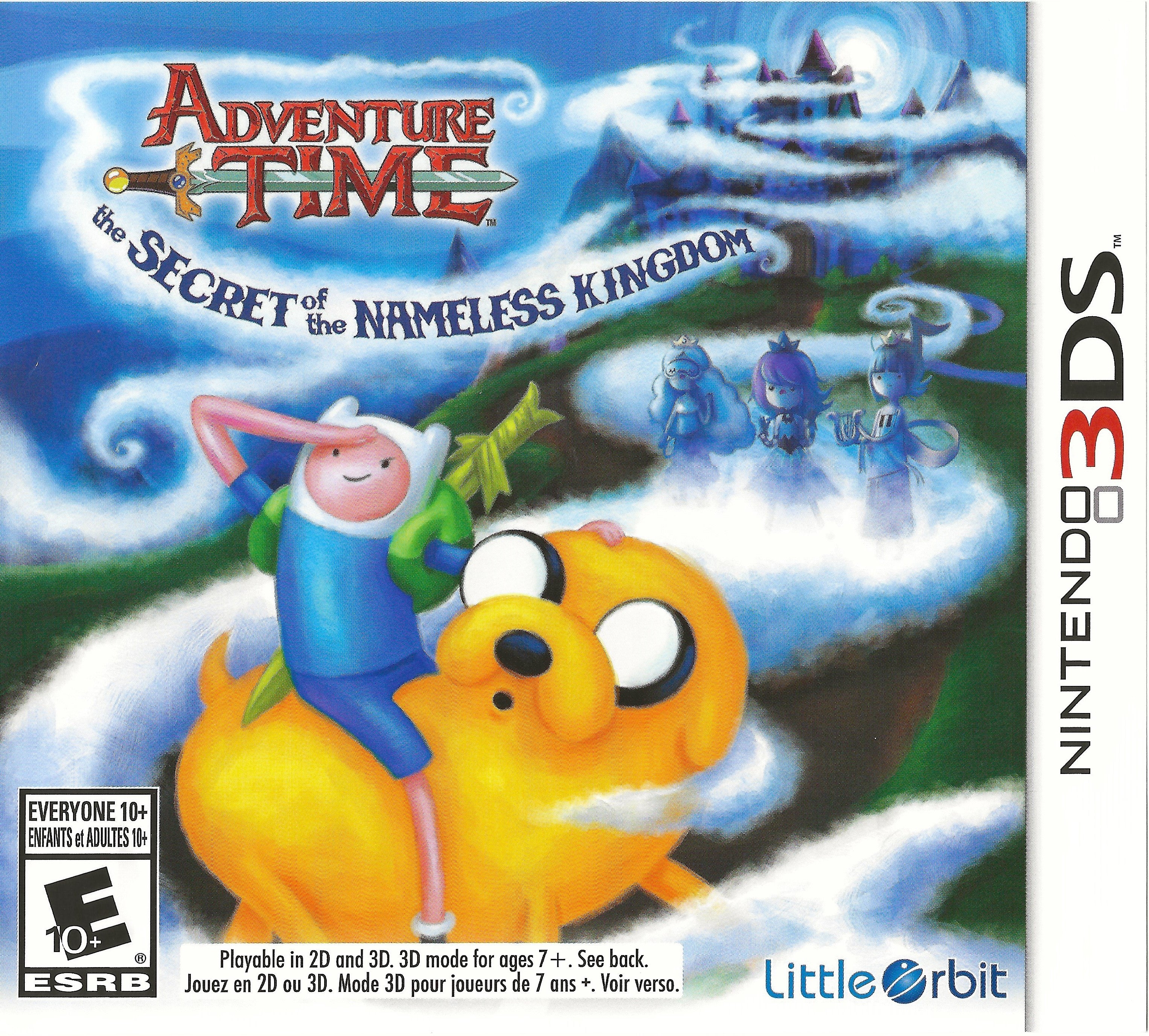 Adventure Time: The Secret of the Nameless Kingdom 3DS - Video Game - Used - CaveGamers