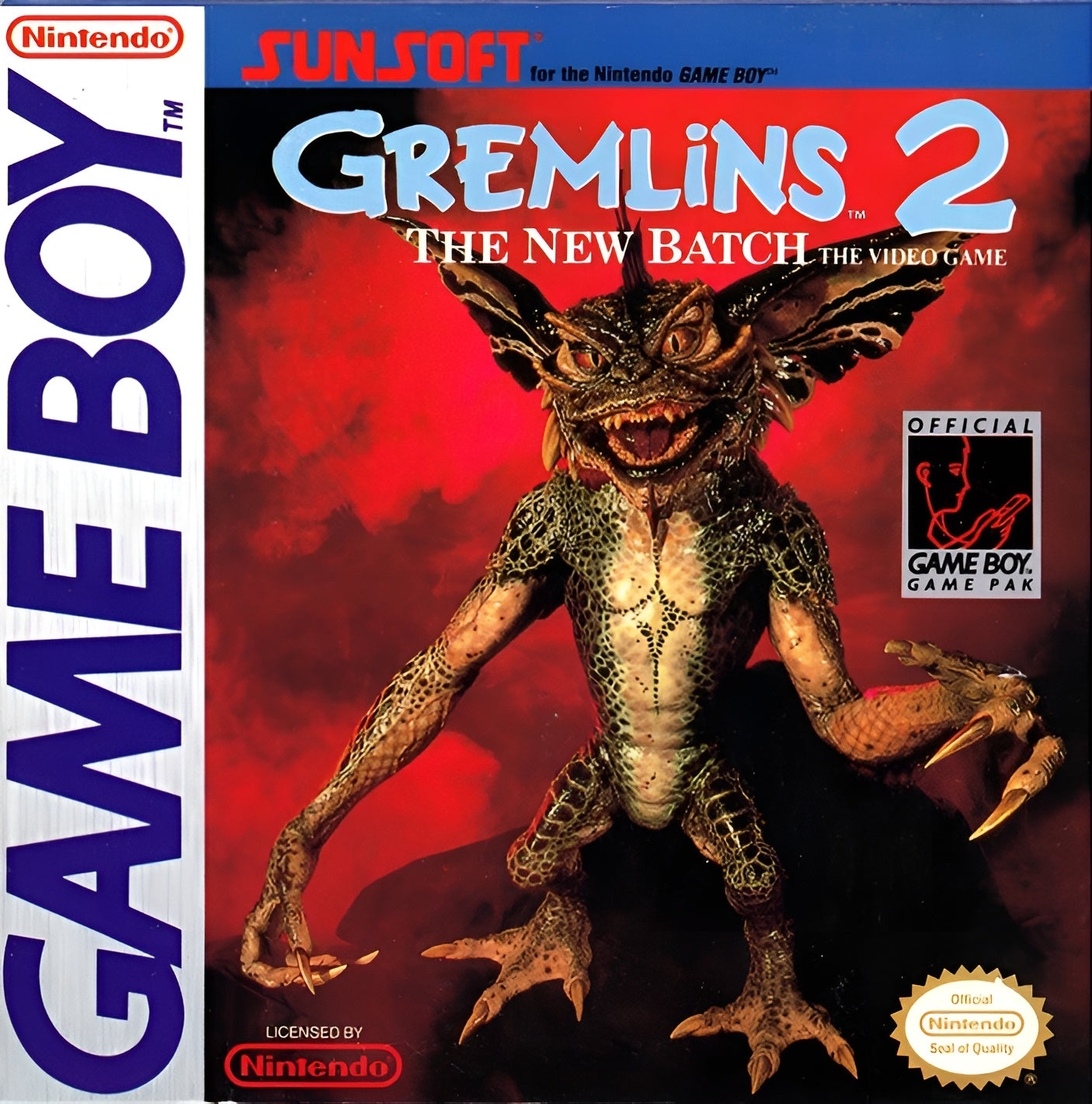 Gremlins 2 the New Batch Game Boy - Video Game - Used - CaveGamers