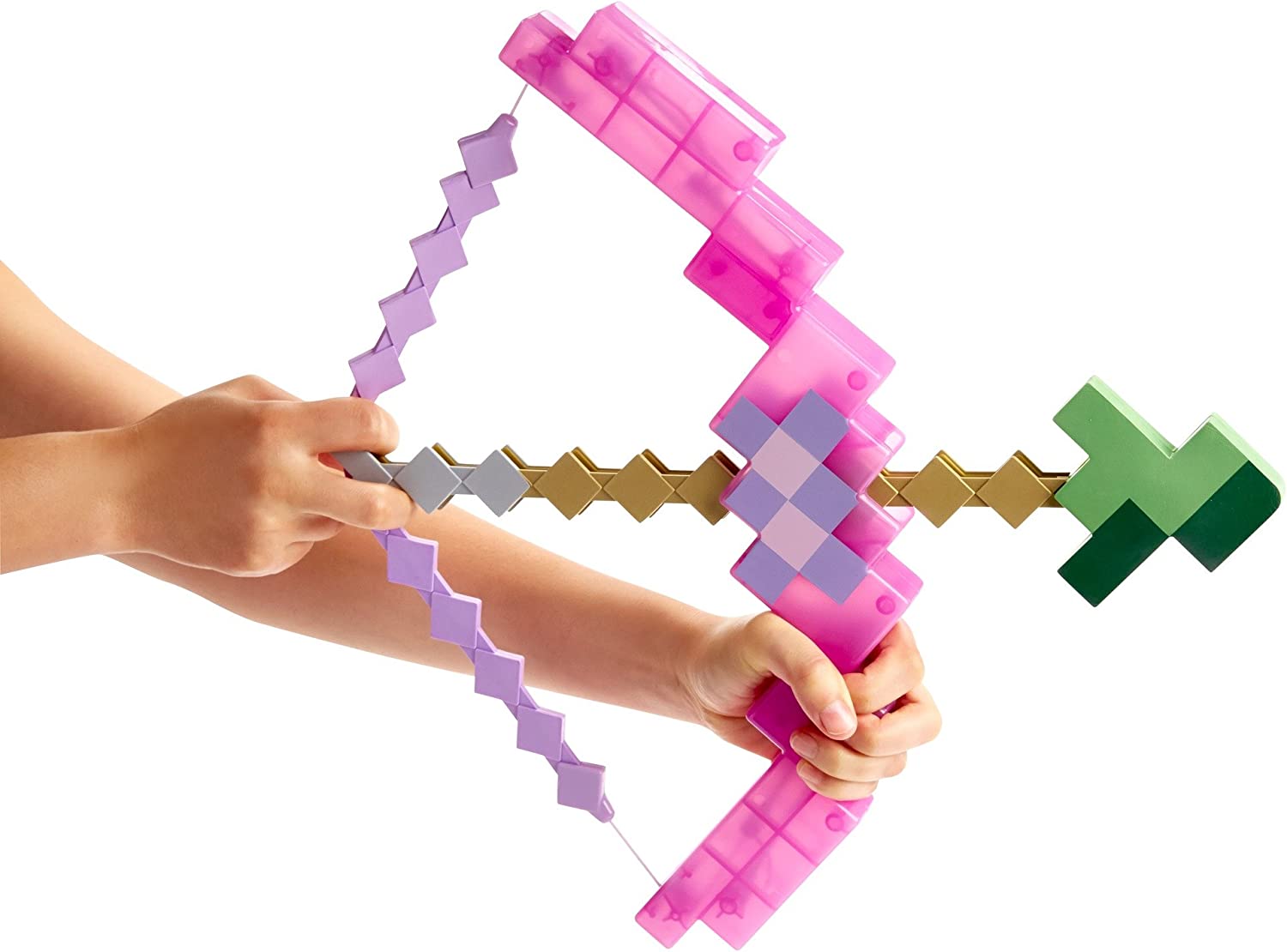 Minecraft Enchanted Bow with Potion-Tip Arrow