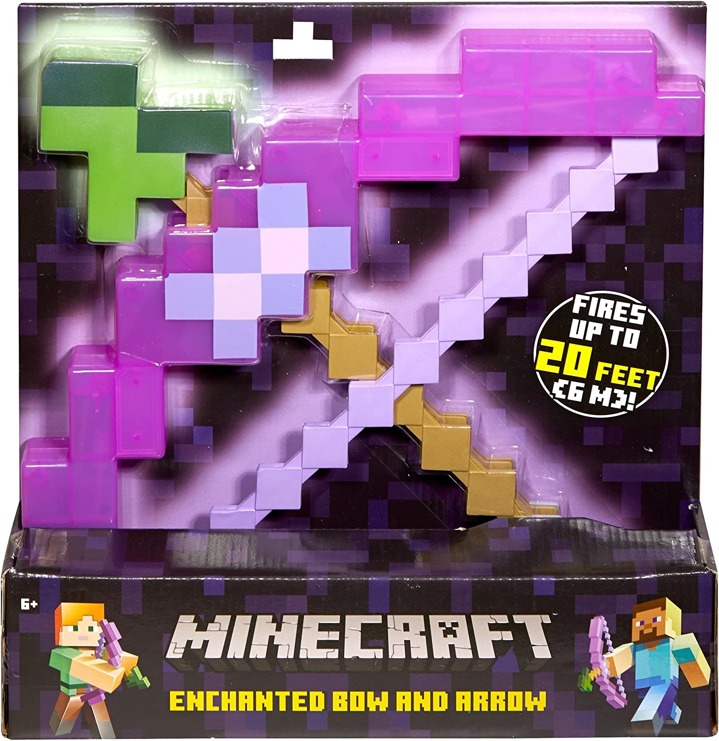 Minecraft Enchanted Bow with Potion-Tip Arrow