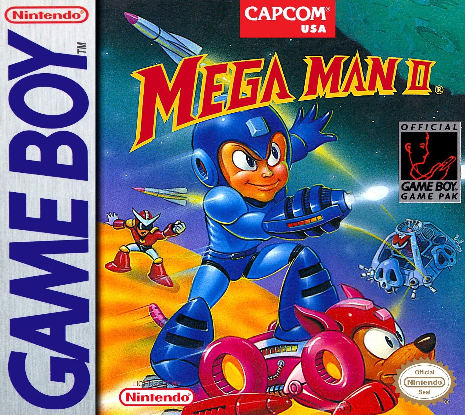 Mega Man 2 Game Boy - Video Game - Used - CaveGamers