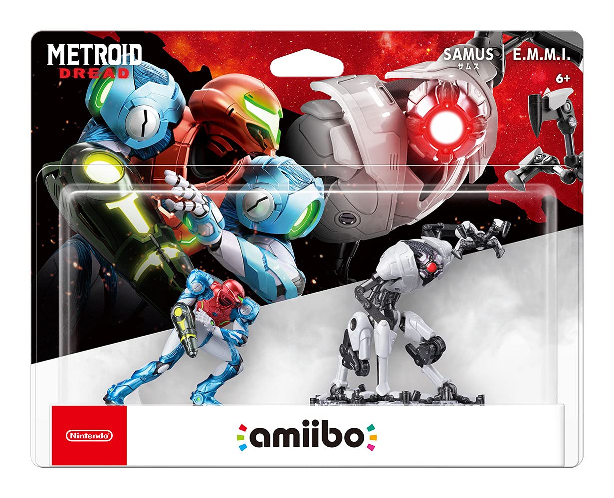 amiibo Metroid Dread Samus & E.M.M.I Amiibos - Video Game Accessory - New - CaveGamers