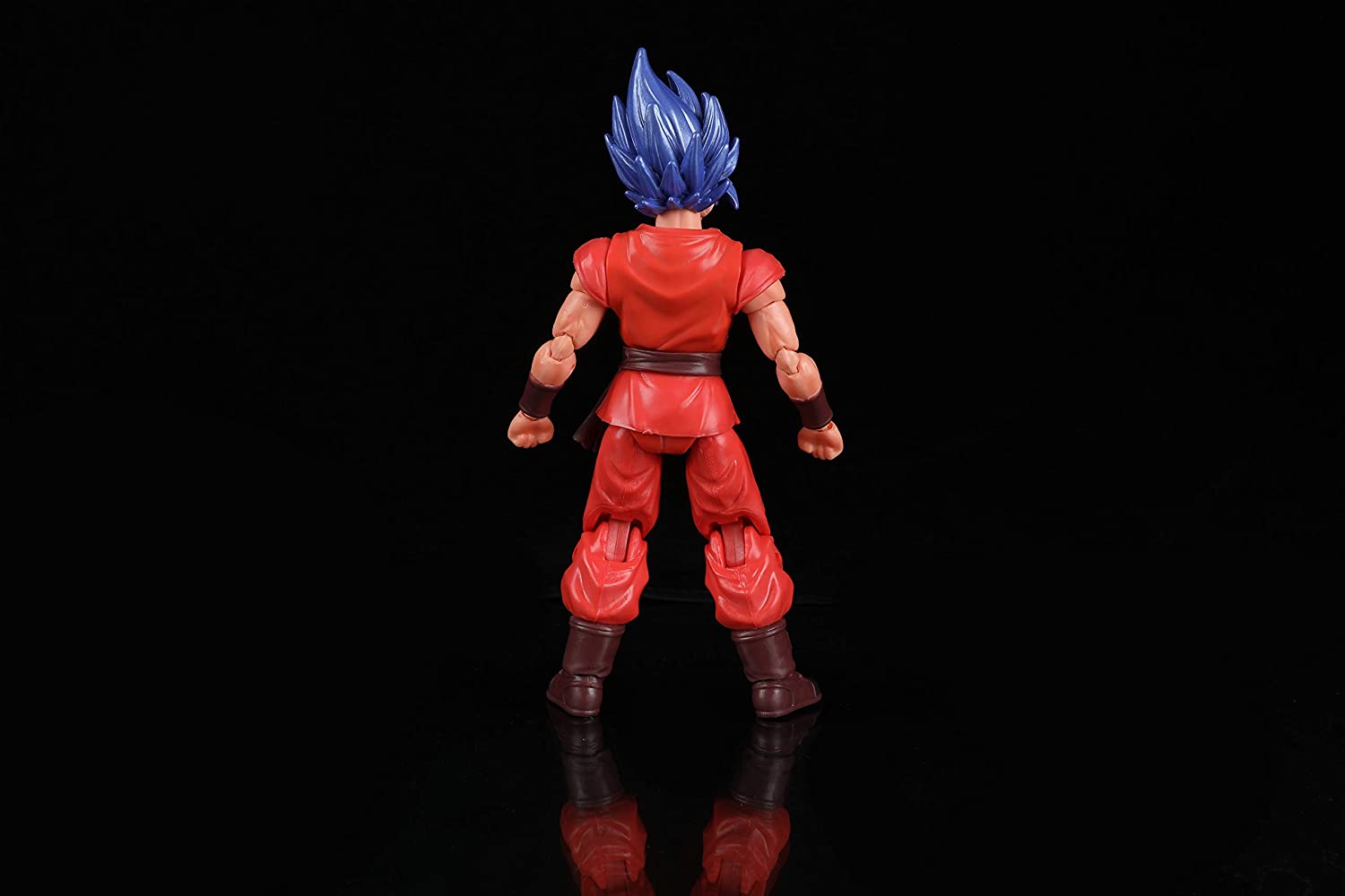 Super Saiyan Blue Kaioken x10 Goku - Dragon Ball Super: Dragon Stars Series 6.5" Action Figure Action Figures - Toys - New - CaveGamers - Image 2