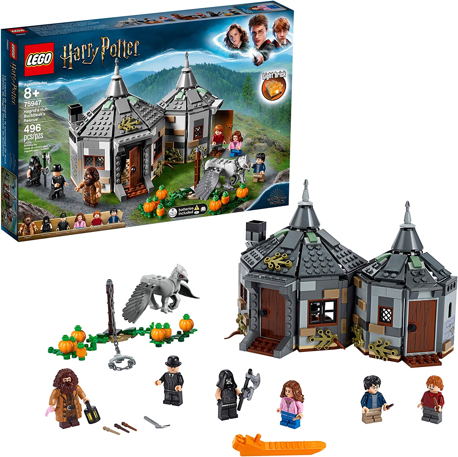 LEGO Harry Potter Hagrid's Hut: Buckbeak's Rescue 75947 Building Sets - Toys - New - CaveGamers
