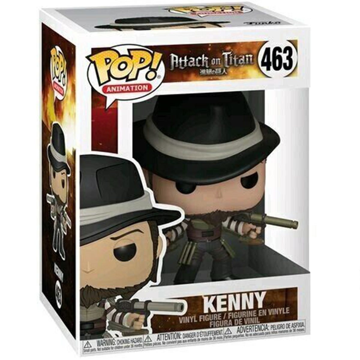 Funko Pop! Attack on Titan Kenny Vinyl Figure - Toys - New - CaveGamers - Image 2