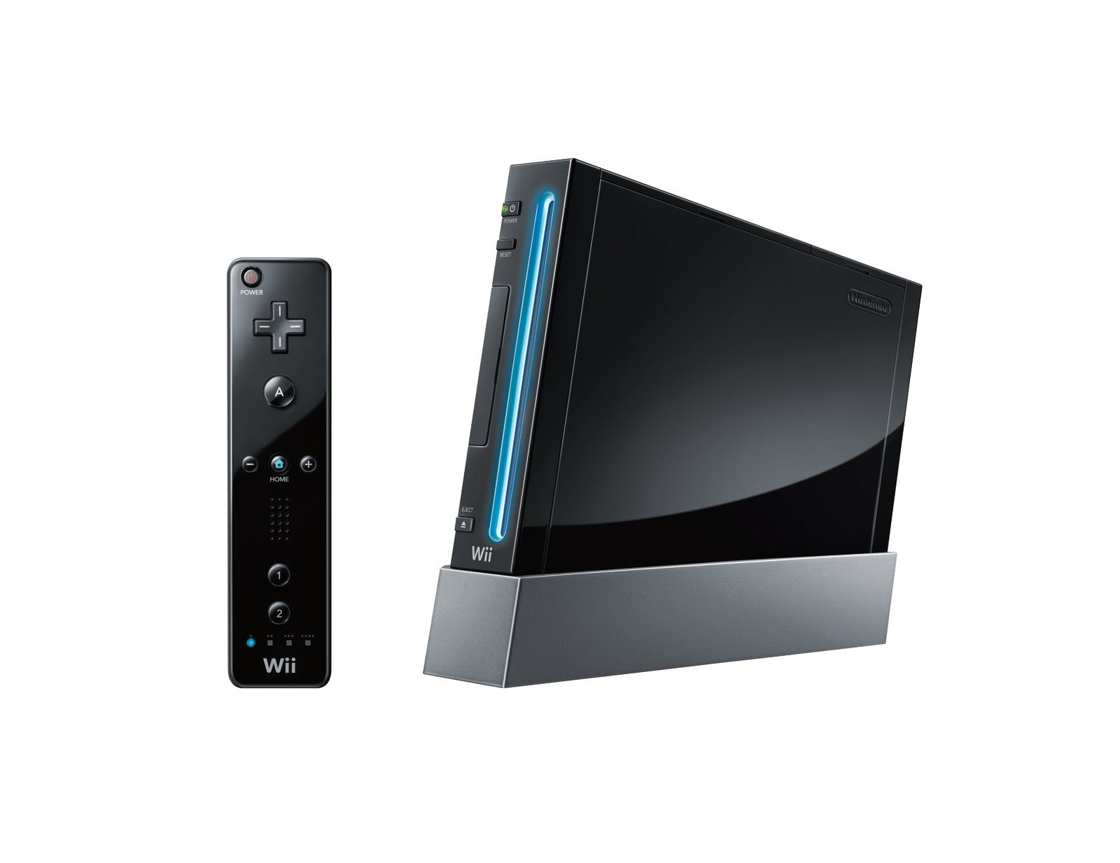 Nintendo Wii - Black RVL-001 [Backwards Compatible] | CaveGamers