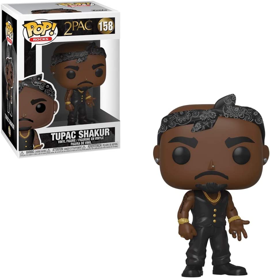 Funko Pop! 2 Pac Tupac Shakur Vinyl Figure - Toys - New - CaveGamers - Image 2