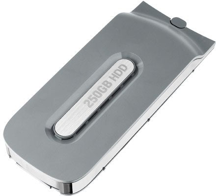 Xbox 360 Original 250GB Hard Drive - Gray - Video Game Accessory - Used - CaveGamers