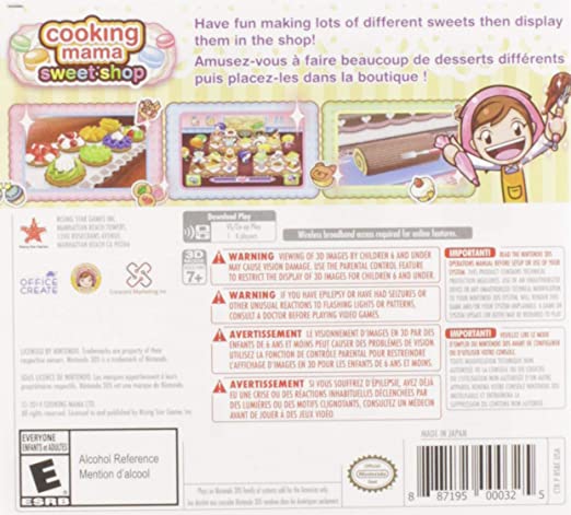 Cooking Mama: Sweet Shop 3DS - Video Game - Used - CaveGamers - Image 2