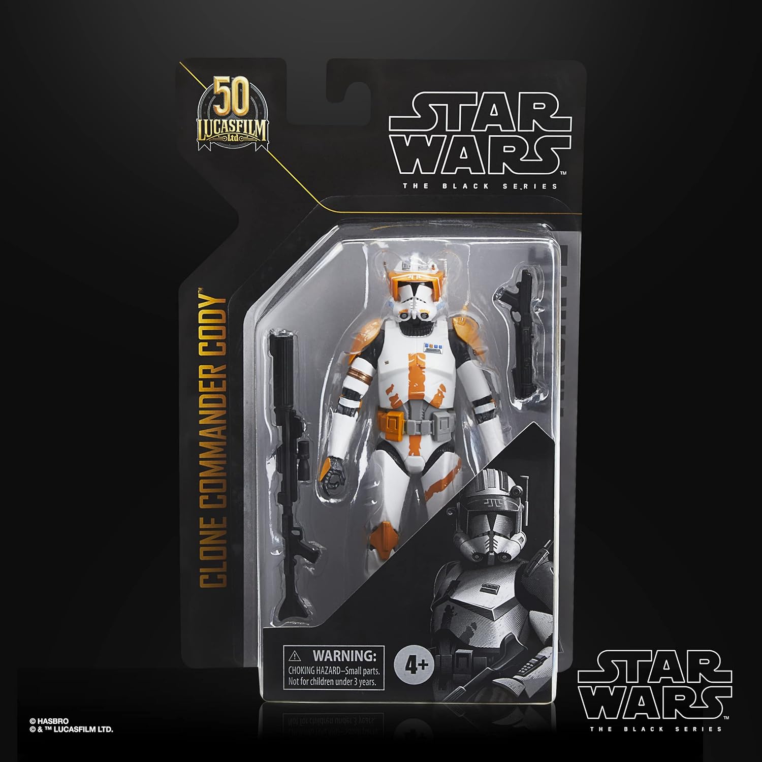Star Wars: The Black Series - Clone Commander Cody (Lucasfilm 50th Anniversary) 6" Action Figure