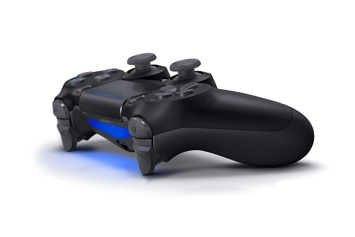 PlayStation 4 Dualshock 4 Wireless Controller - Black PS4 - Video Game Accessory - Used - CaveGamers - Image 2