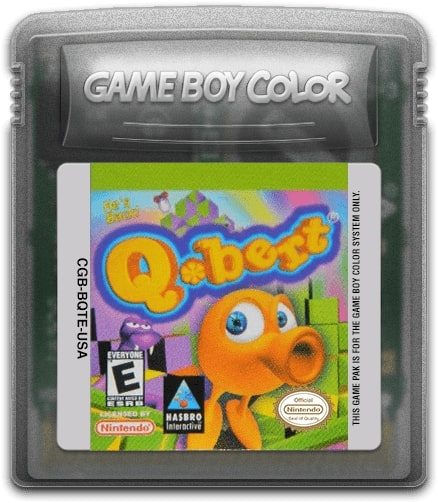 Q*bert Game Boy Color - Video Game - Used - CaveGamers - Image 3