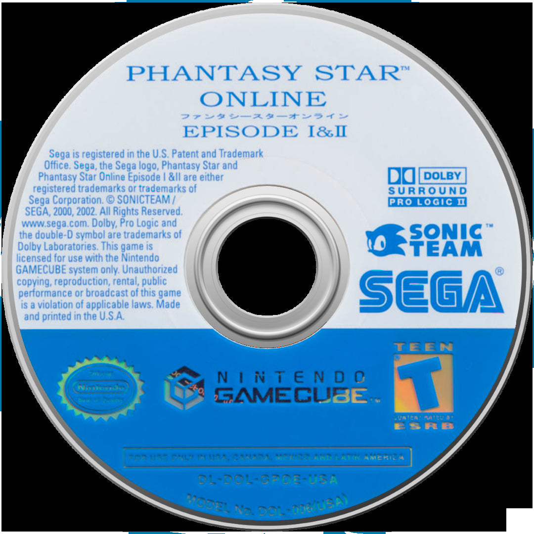 Phantasy Star Online Episode I & II