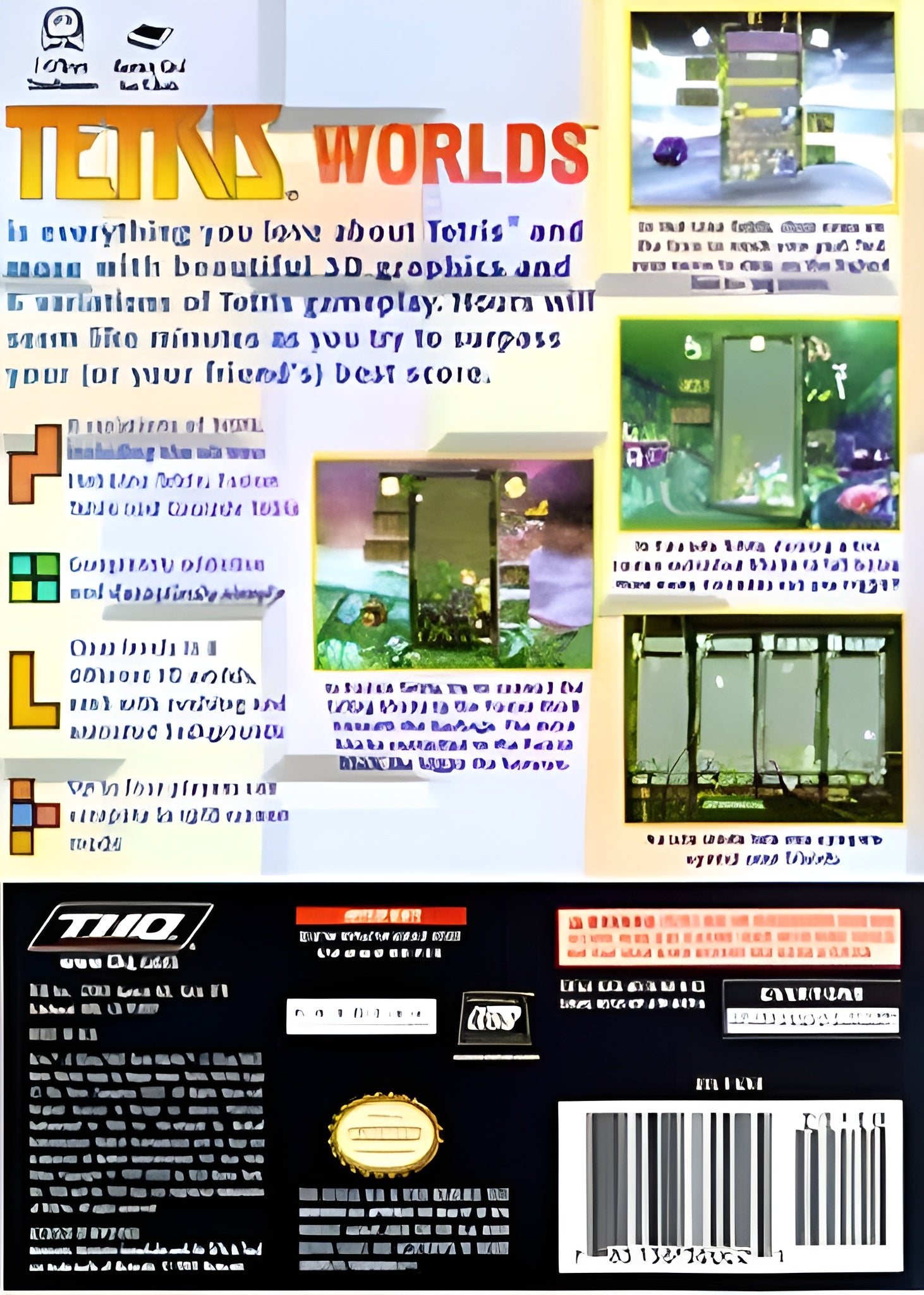 Tetris Worlds GameCube - Video Game - Used - CaveGamers - Image 2