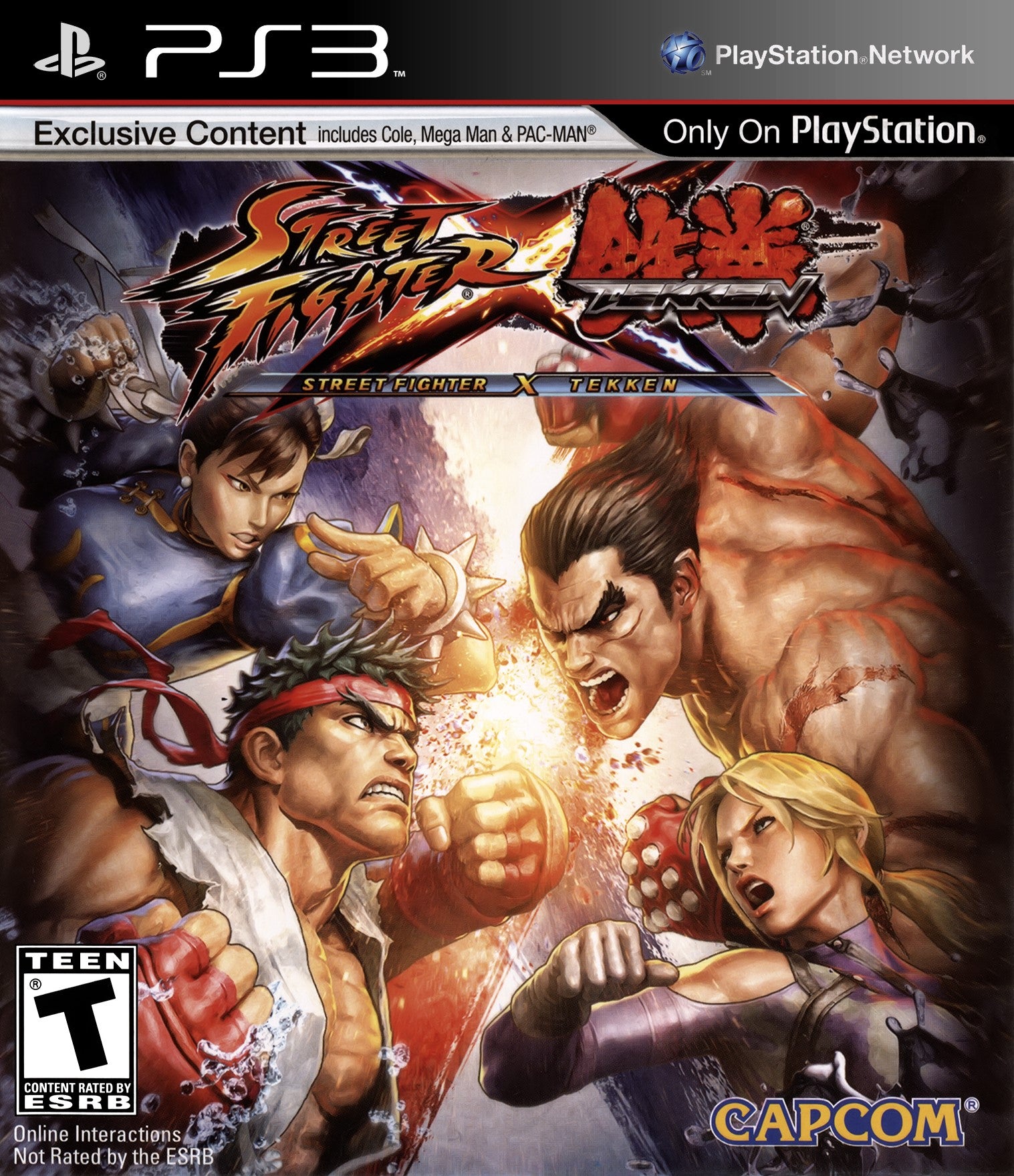 Street Fighter X Tekken PS3 - Video Game - Used - CaveGamers