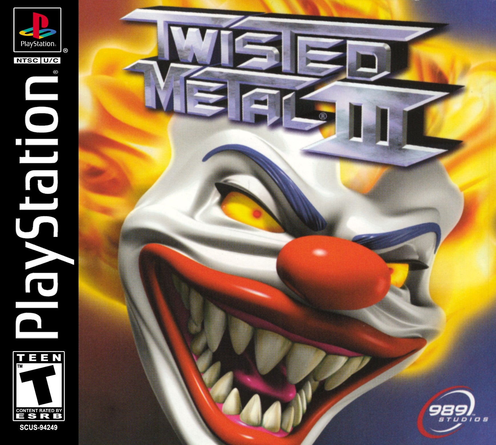 Twisted Metal III Playstation - Video Game - Used - CaveGamers