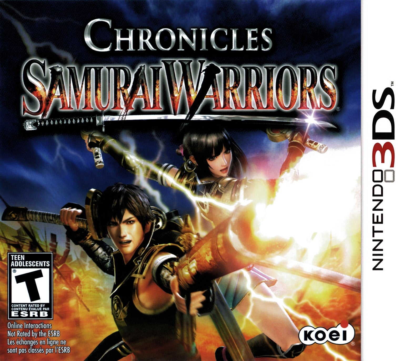 Samurai Warriors Chronicles 3DS - Video Game - Used - CaveGamers