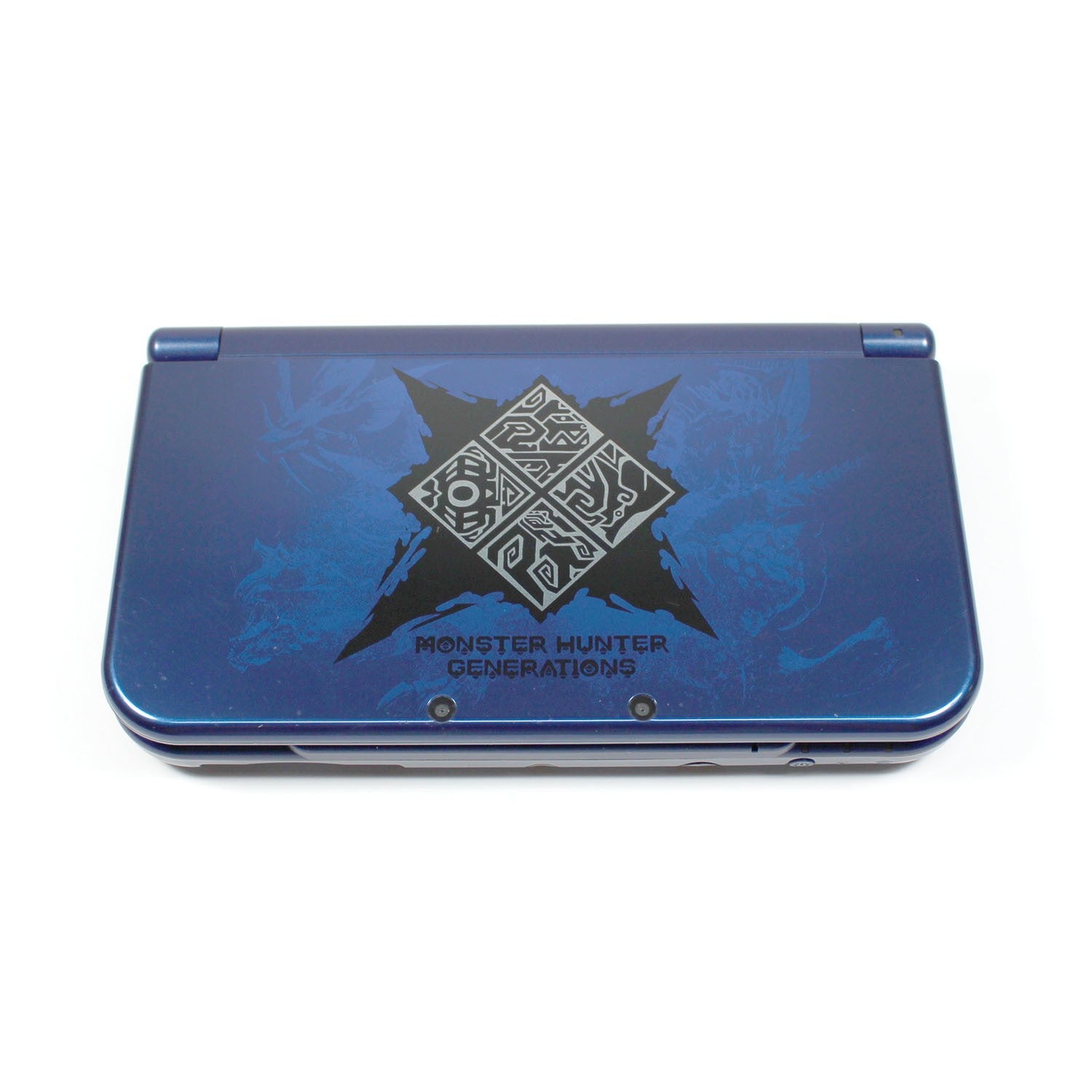 New Nintendo 3DS XL - Monster Hunter Generations Edition - Video Game System - Used - CaveGamers - Image 2