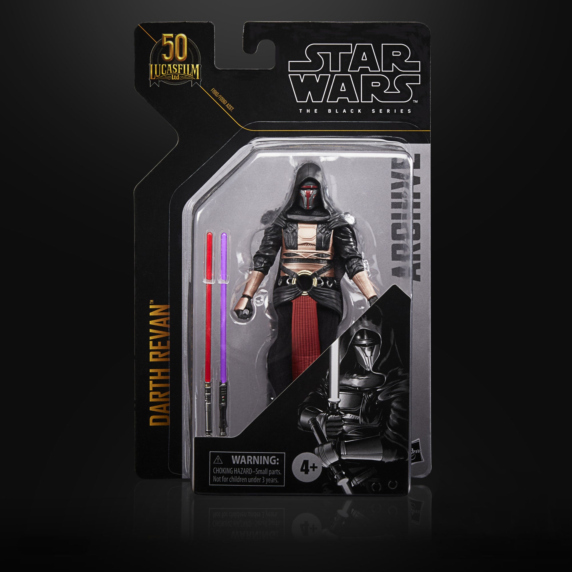 Star Wars: The Black Series - Darth Revan (Lucasfilm 50th Anniversary) Archive Action Figure Action Figures - Toys - New - CaveGamers