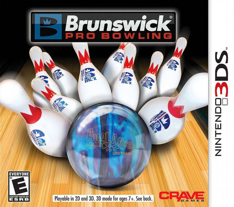 Brunswick Pro Bowling 3DS - Video Game - Used - CaveGamers