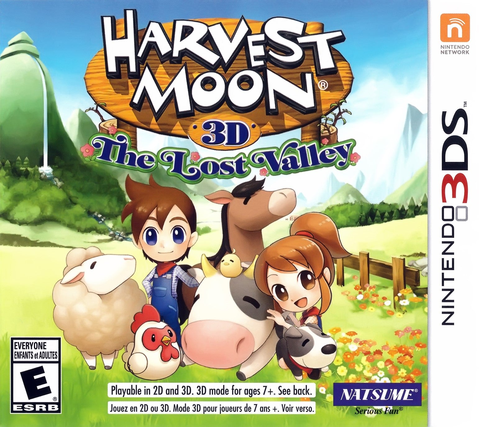 Harvest Moon 3D: The Lost Valley 3DS - Video Game - Used - CaveGamers