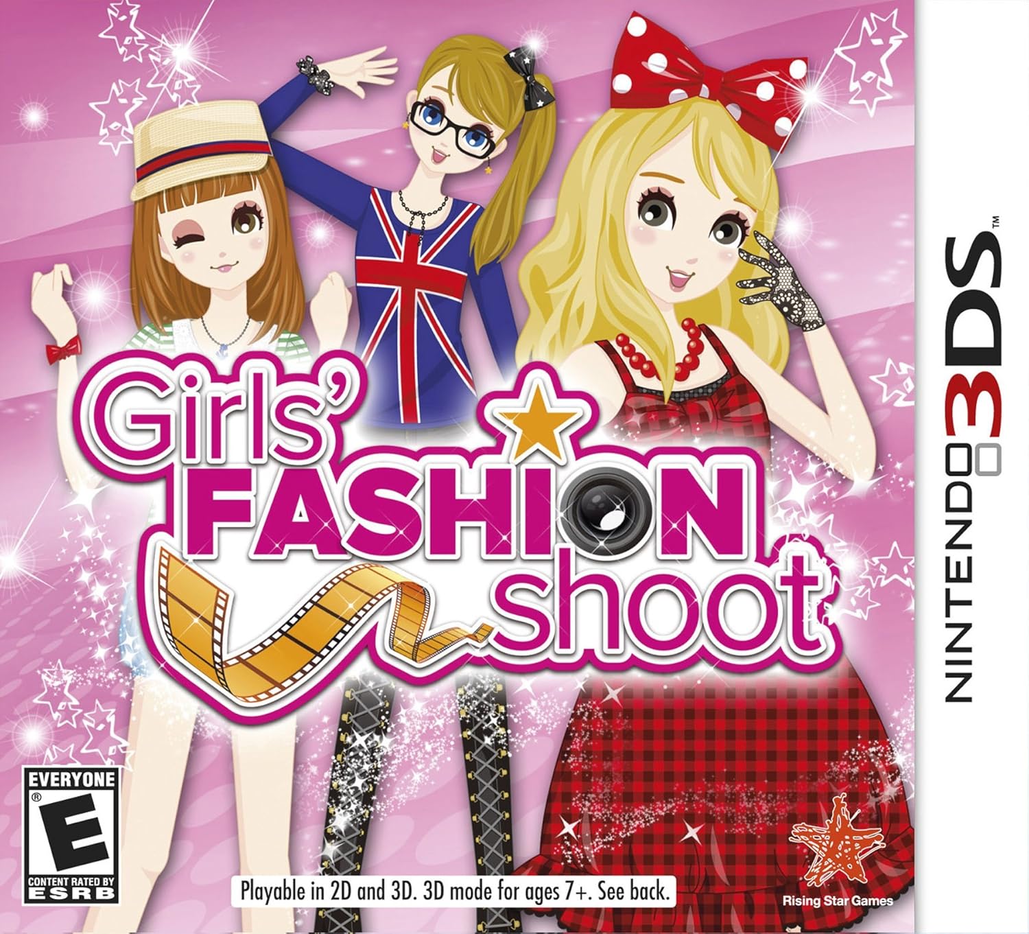 Girls' Fashion Shoot 3DS - Video Game - Used - CaveGamers