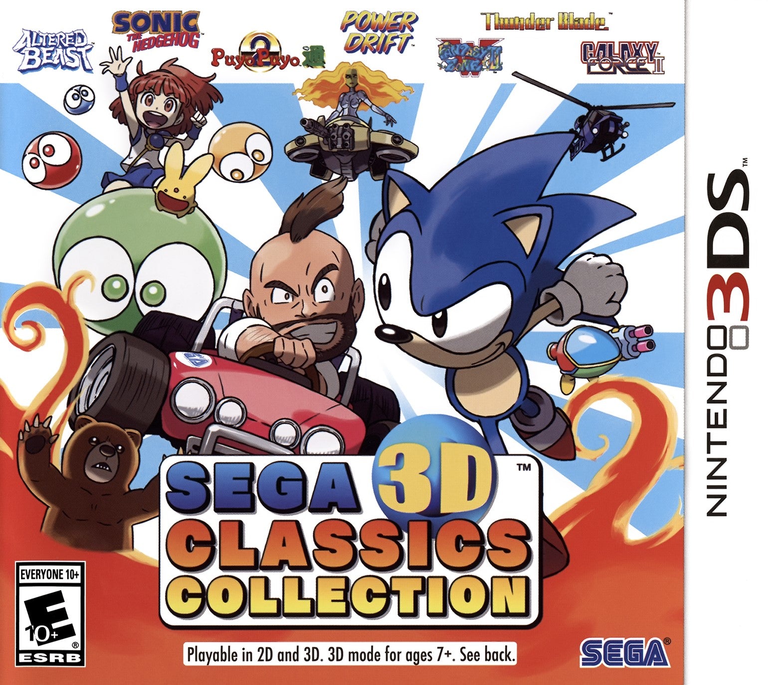 SEGA 3D Classics Collection 3DS - Video Game - Used - CaveGamers