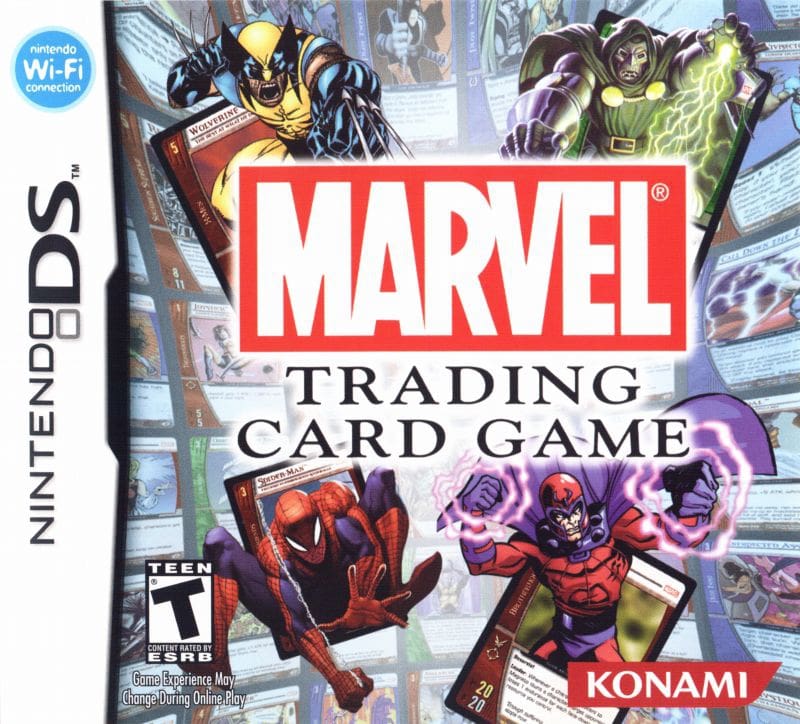 Marvel Trading Card Game DS - Video Game - Used - CaveGamers