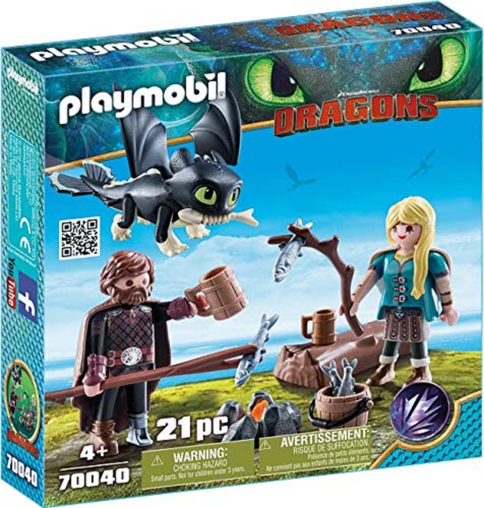 PLAYMOBIL How to Train Your Dragon III Hiccup & Astrid 70040 Building Sets - Toys - New - CaveGamers