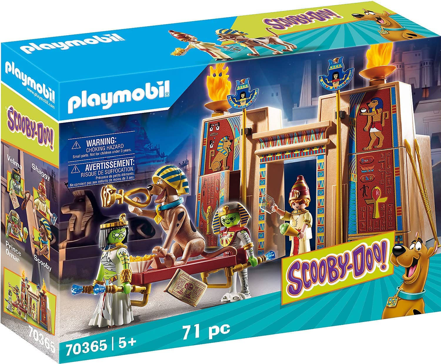 PLAYMOBIL Scooby-DOO! Adventure in Egypt Playset 70365 Building Sets - Toys - New - CaveGamers