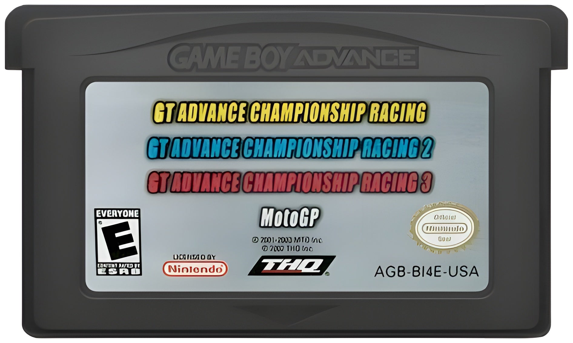 Racing GBA 4 Pack: GT Advance Championship Racing, GT Advance 2 Rally Racing, GT Advance 3 Pro Concept Racing, and Moto GP Game Boy Advance - Video Game - Used - CaveGamers - Image 3