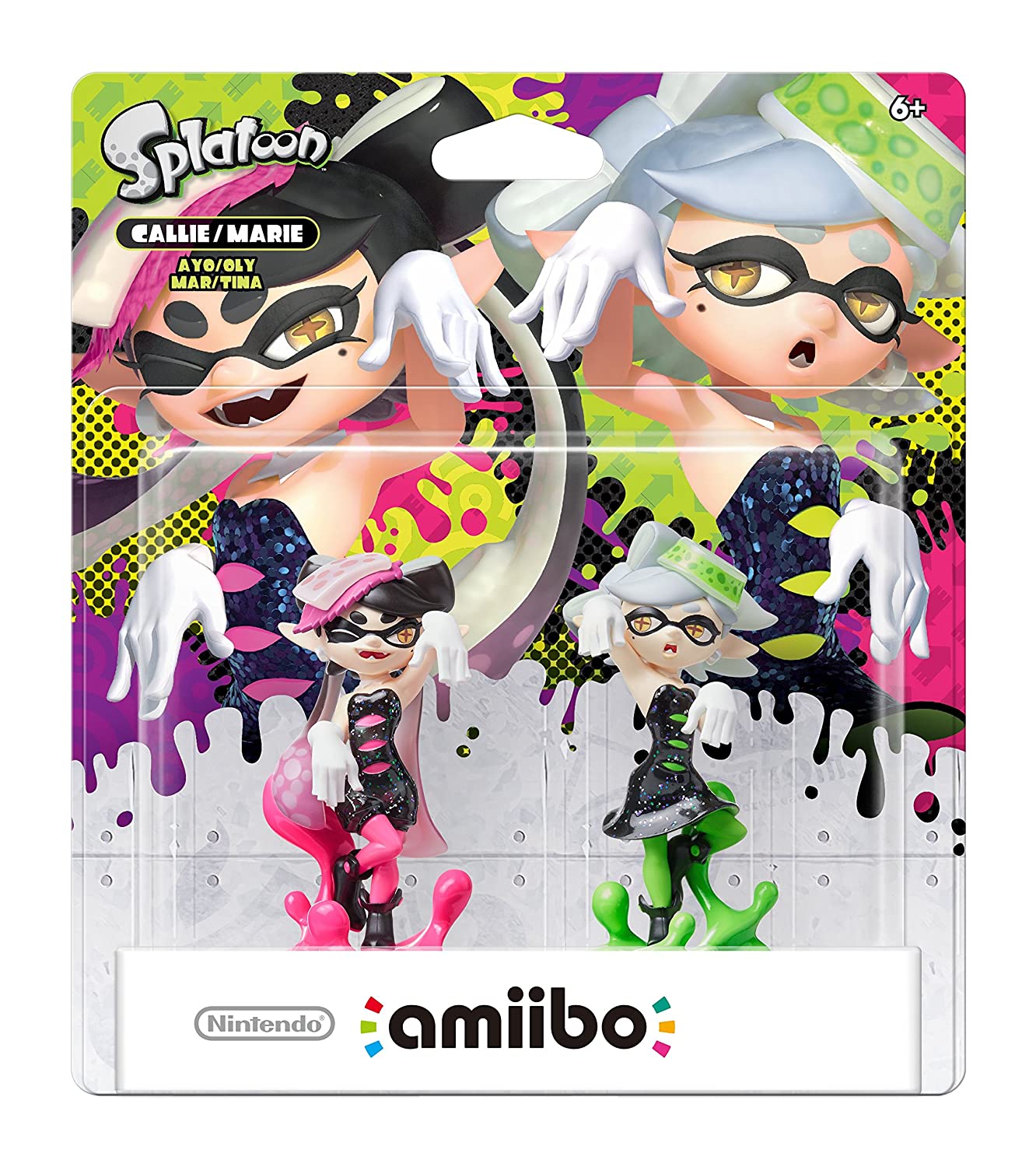 amiibo Splatoon Callie & Marie 2-Pack Amiibos - Video Game Accessory - New - CaveGamers
