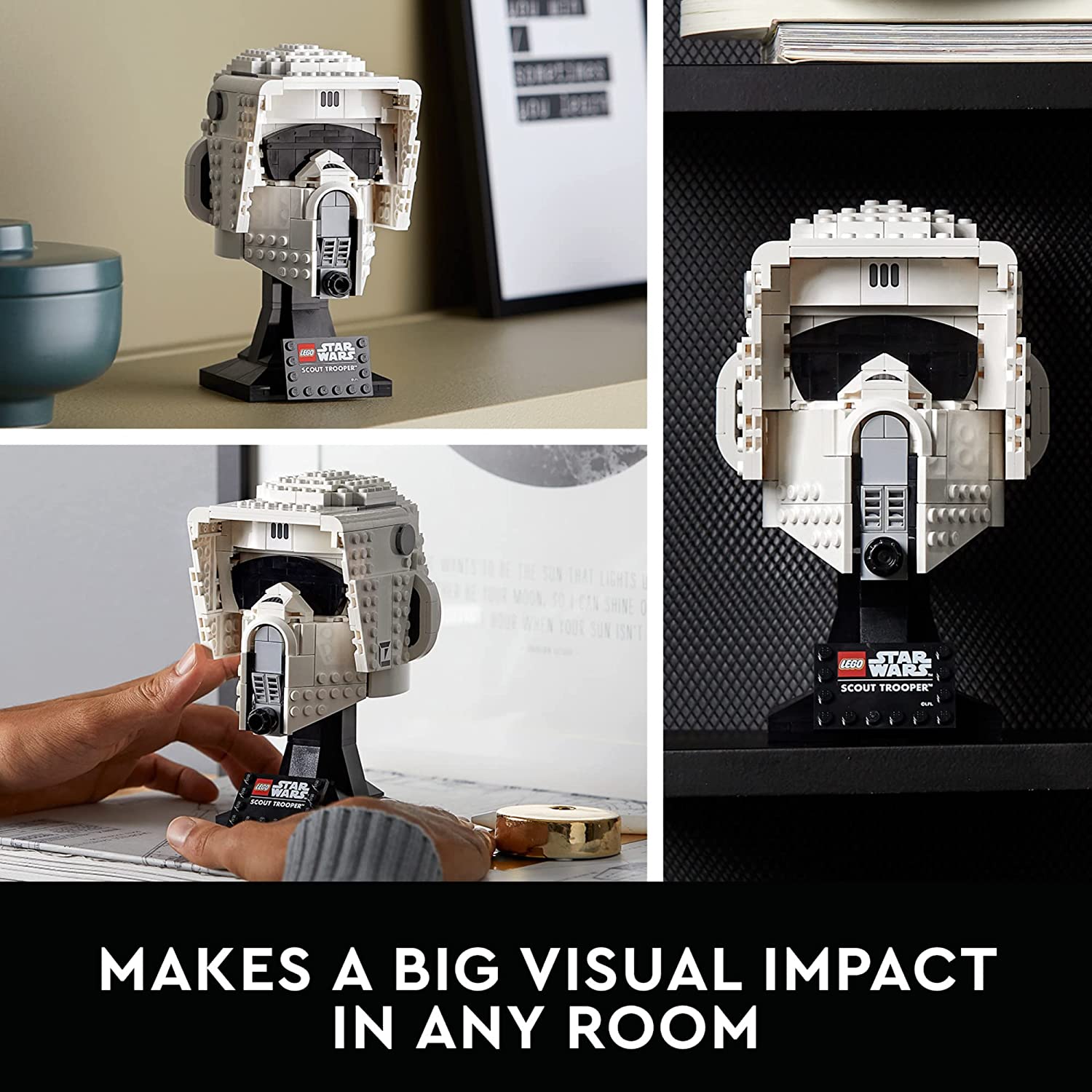 LEGO Star Wars Scout Trooper Helmet 75305 Building Sets - Toys - New - CaveGamers - Image 3