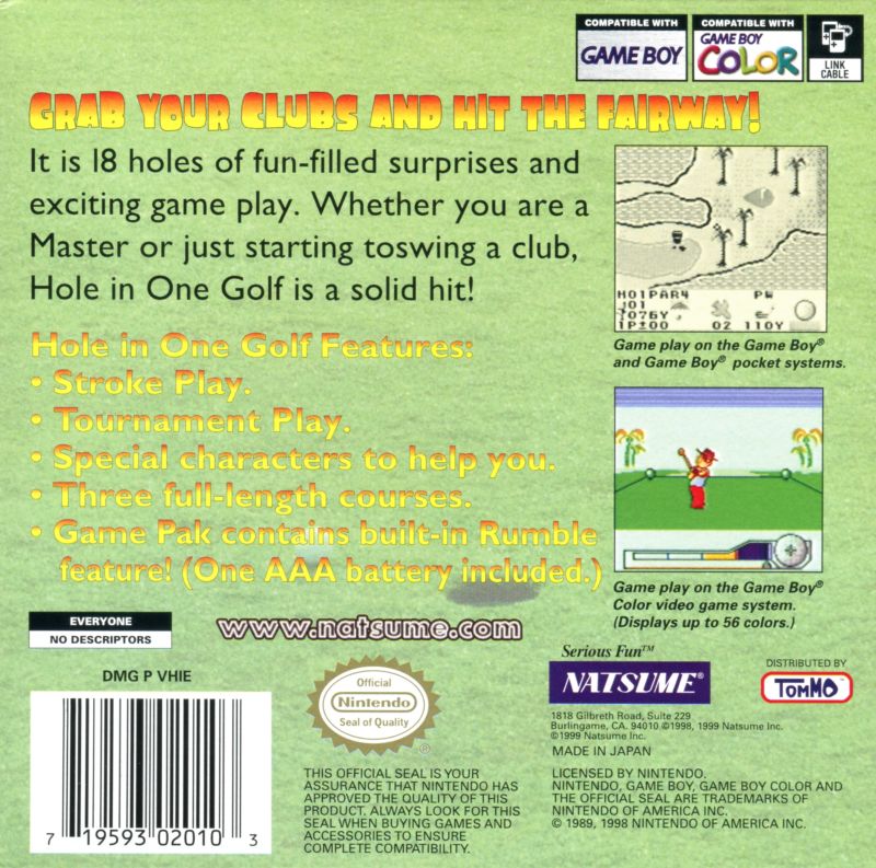 Hole in One Golf