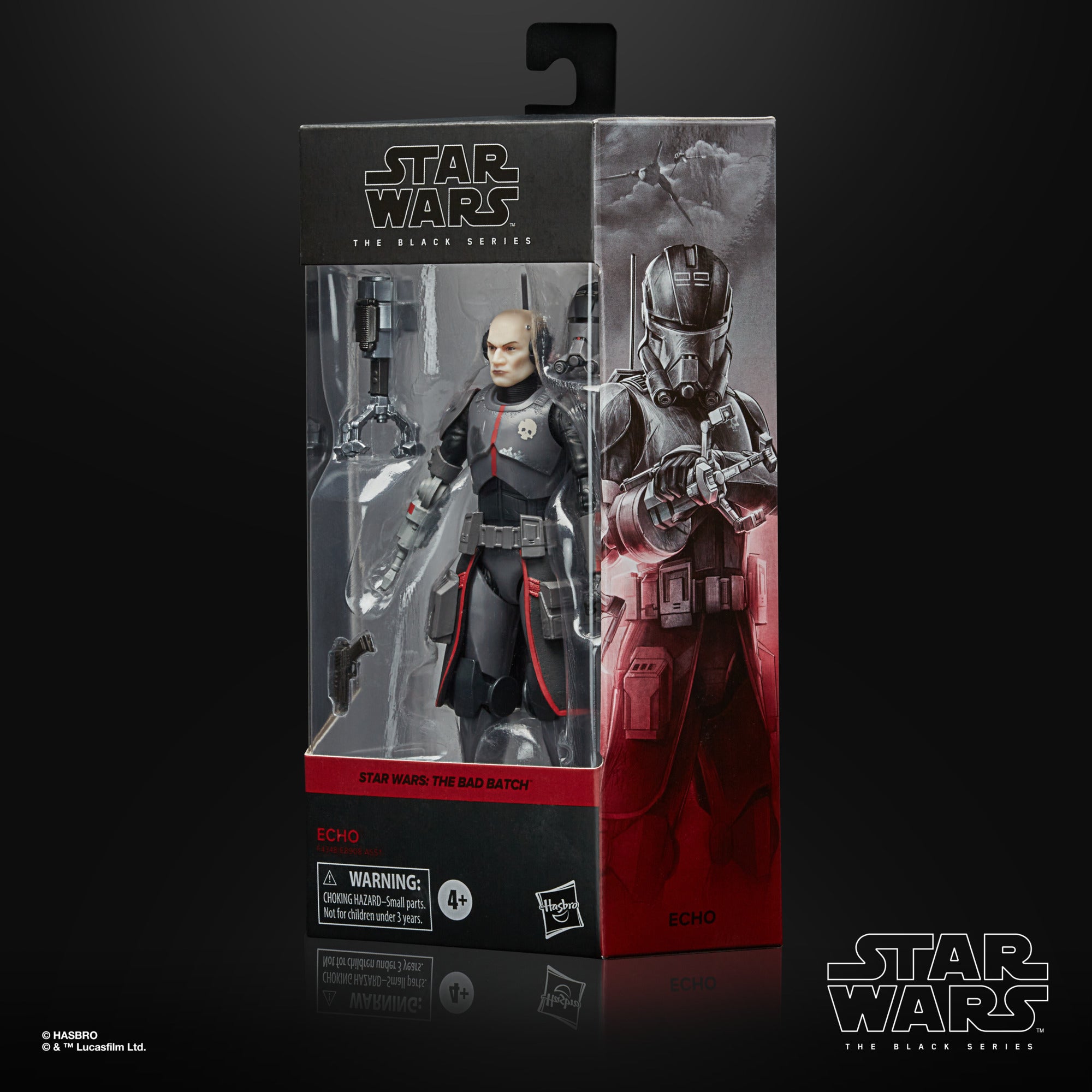 Star Wars: The Black Series - Echo (The Bad Batch) Action Figure Action Figures - Toys - New - CaveGamers - Image 2