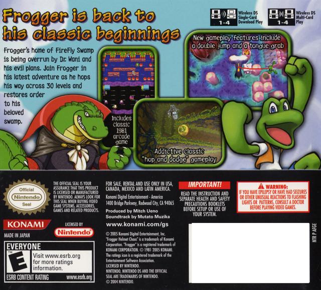 Frogger: Helmet Chaos DS - Video Game - Used - CaveGamers - Image 2