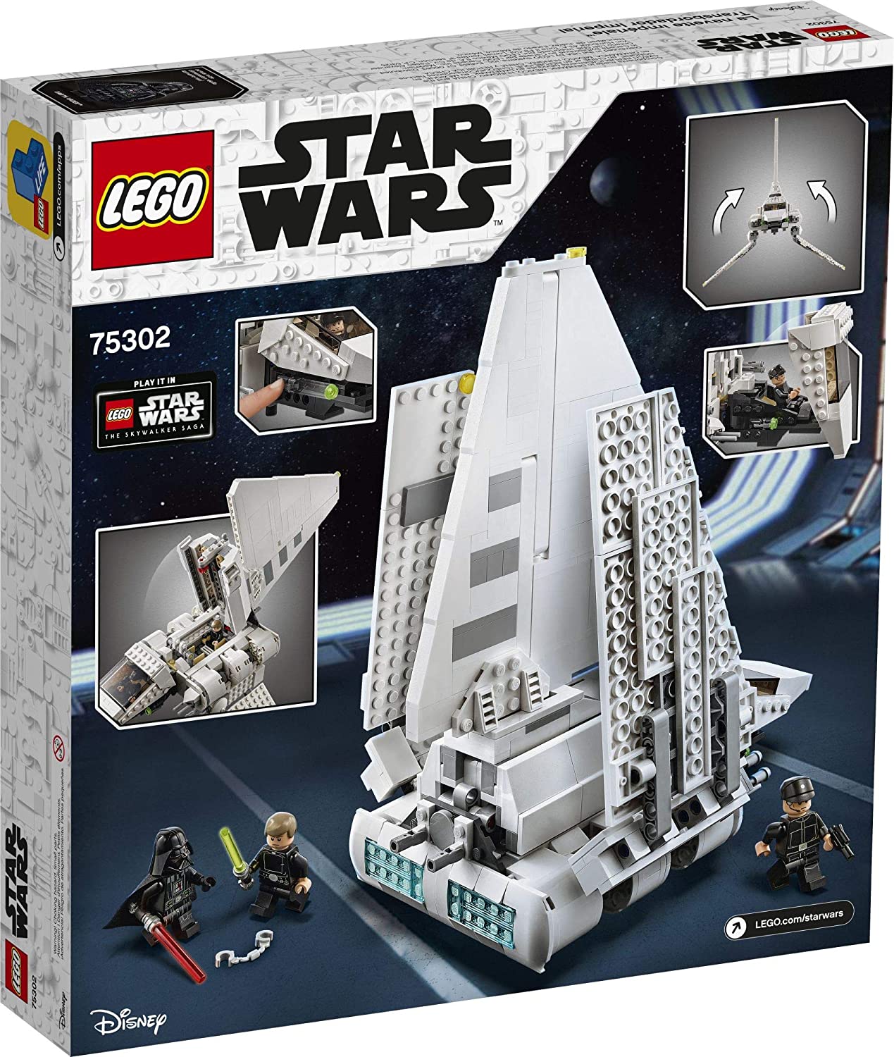 LEGO Star Wars Imperial Shuttle 75302 Building Sets - Toys - New - CaveGamers - Image 4