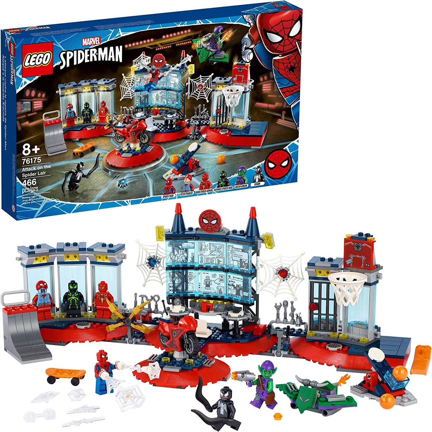 LEGO Marvel Spider-Man Attack on the Spider Lair 76175 Building Sets - Toys - New - CaveGamers