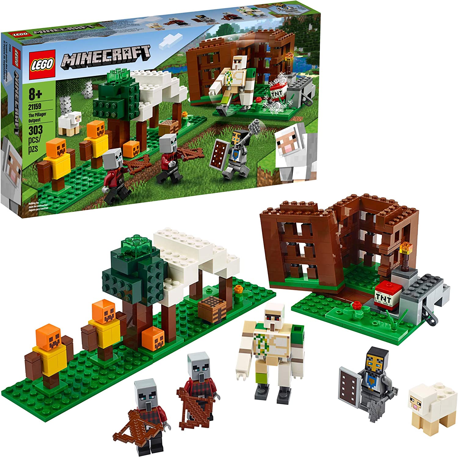 LEGO Minecraft The Pillager Outpost 21159 Building Sets - Toys - New - CaveGamers