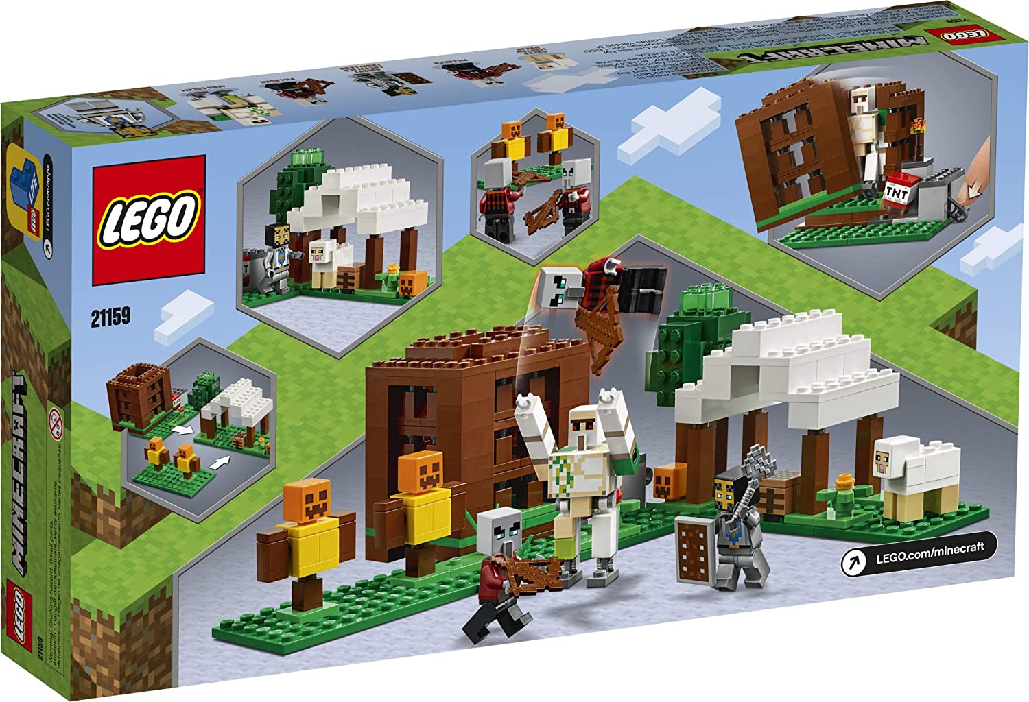 LEGO Minecraft The Pillager Outpost 21159 Building Sets - Toys - New - CaveGamers - Image 4