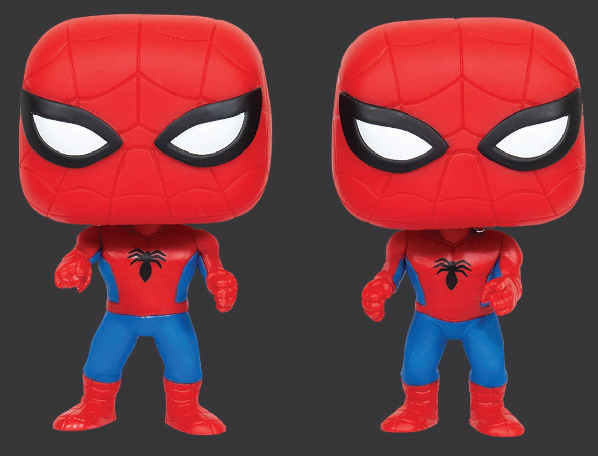 Funko Pop! Marvel Spider-Man vs. Spider-Man Vinyl Figure - Toys - New - CaveGamers