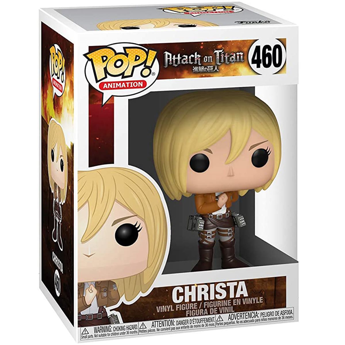 Funko Pop! Attack on Titan Christa Vinyl Figure - Toys - New - CaveGamers - Image 2
