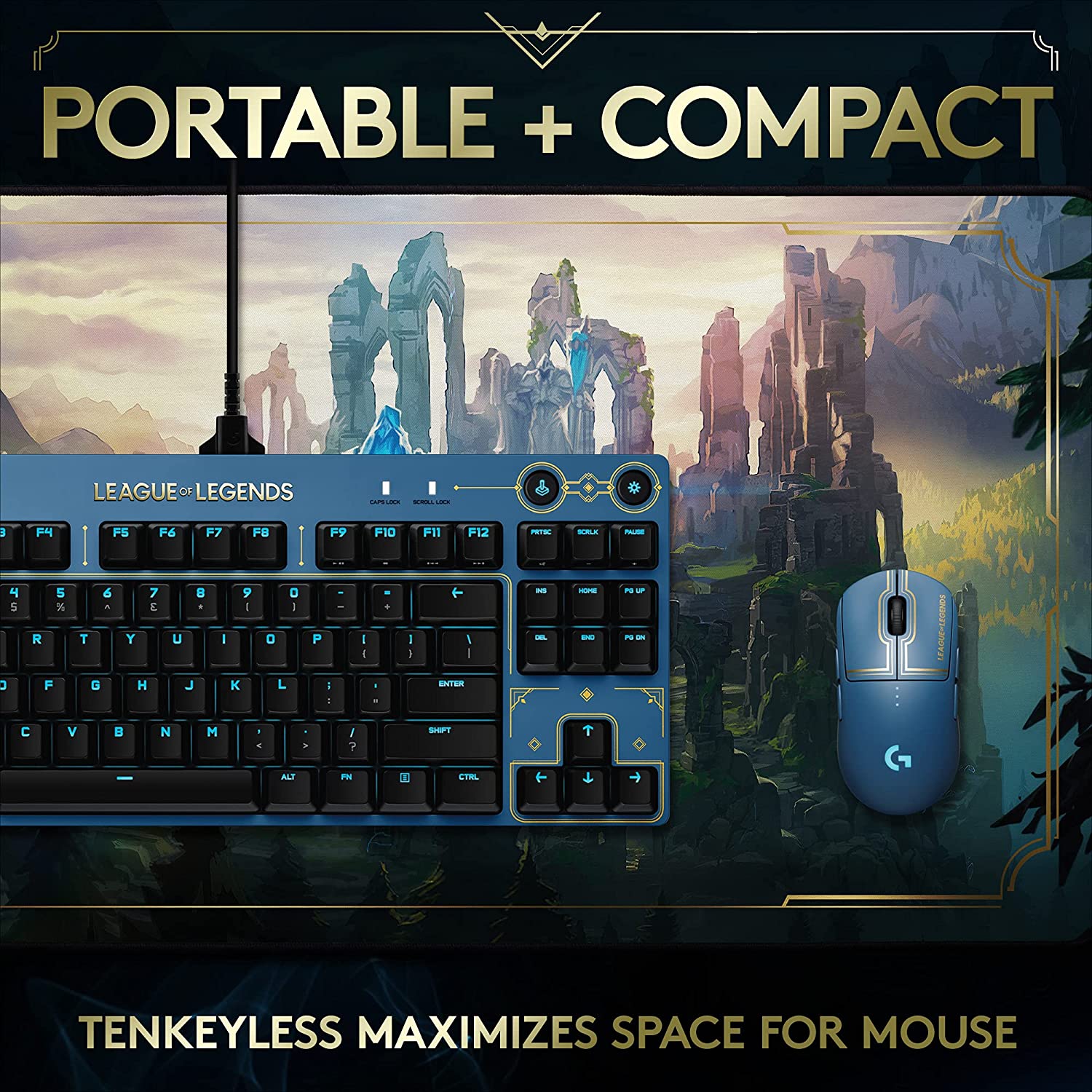 Logitech G PRO Mechanical Gaming Keyboard PC - Electronics - New - CaveGamers - Image 4