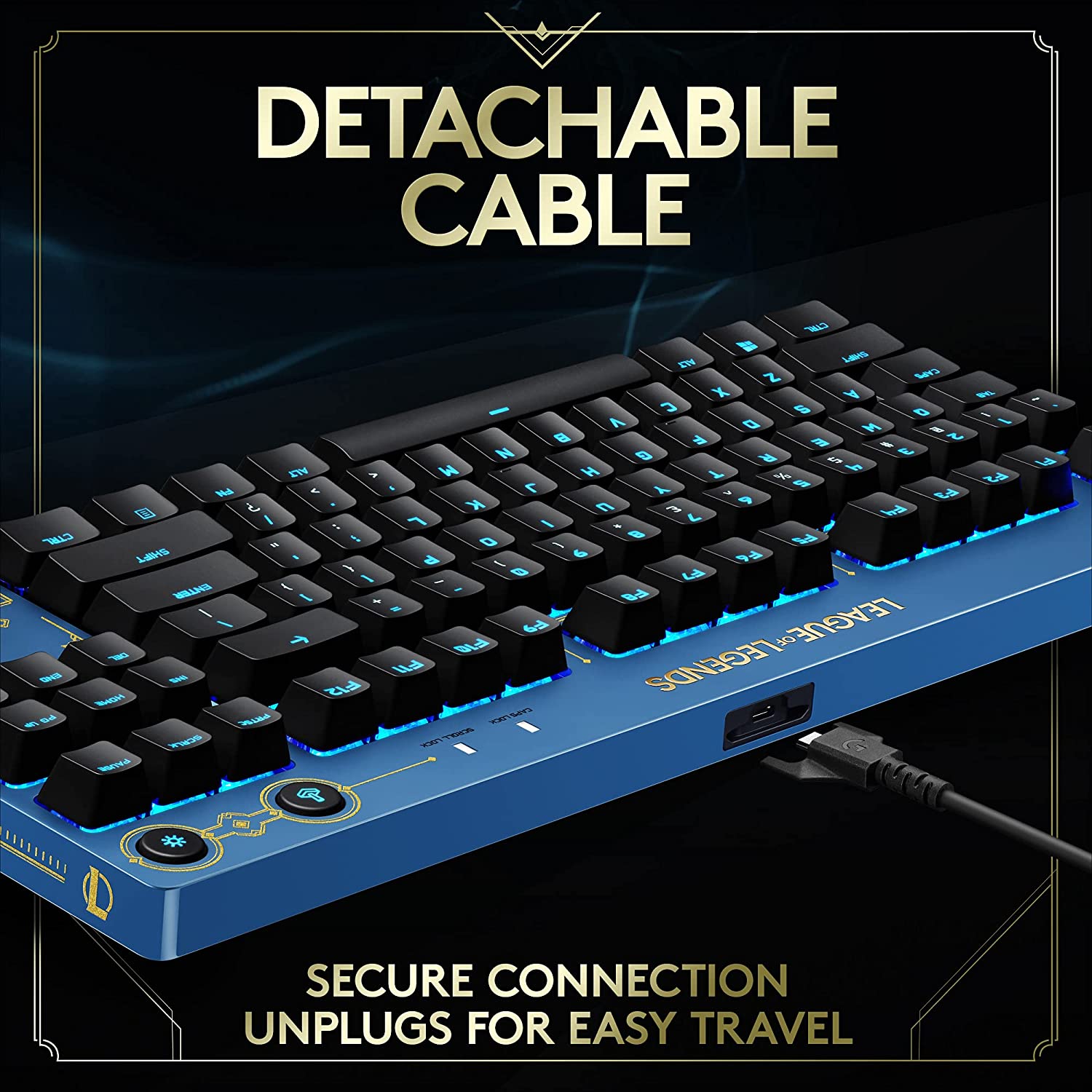 Logitech G PRO Mechanical Gaming Keyboard PC - Electronics - New - CaveGamers - Image 5